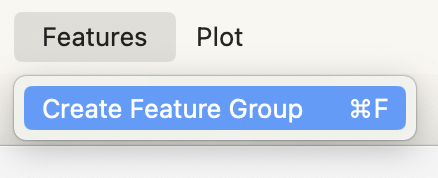 Menu_Create_Feature_Group